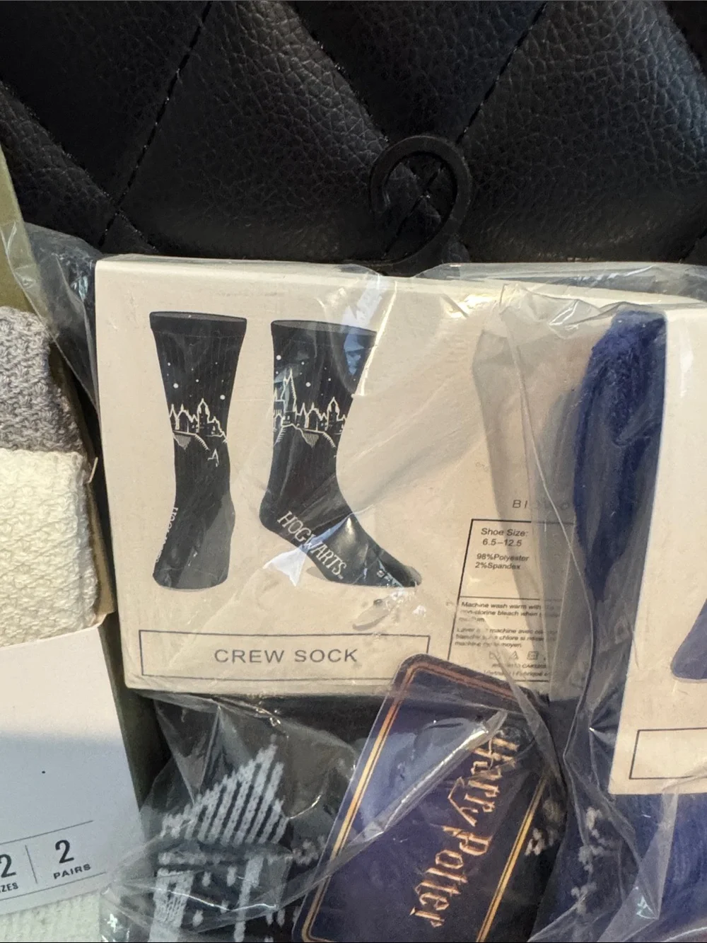 4 pairs of Goodfellow Dress Socks and 2 pairs of Bioworld socks